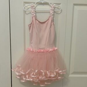 Charming Pink Tutu Leotard for Girls